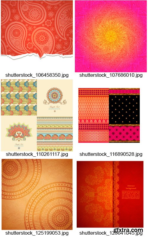 Amazing SS - Indian Patterns, 25xEPS