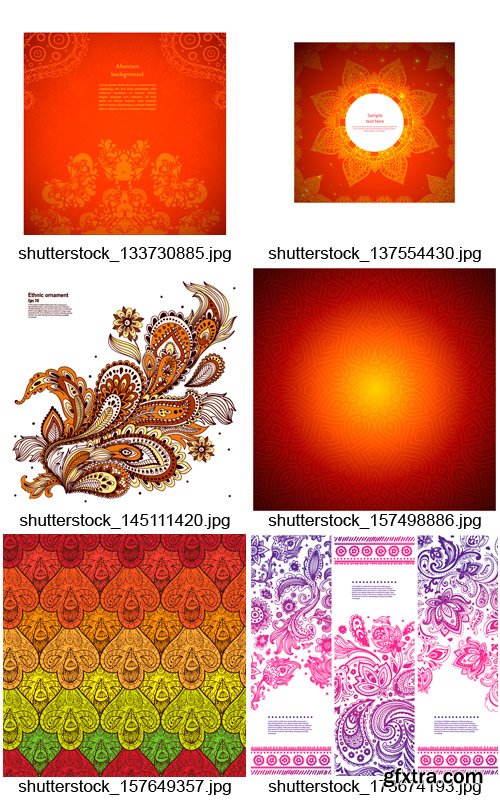 Amazing SS - Indian Patterns, 25xEPS