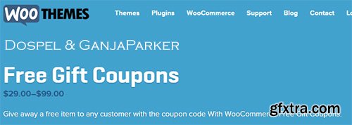 WooThemes - WooCommerce Free Gift Coupons v1.0.3