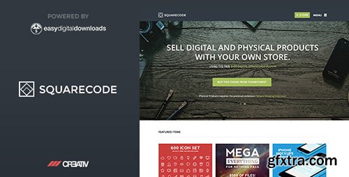 ThemeForest - SquareCode v1.2.1 - Premium WordPress Theme