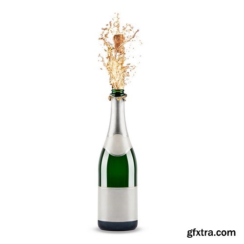 Stock Photos - Champagne 2, 25xJPG