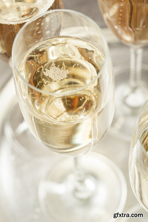 Stock Photos - Champagne 2, 25xJPG