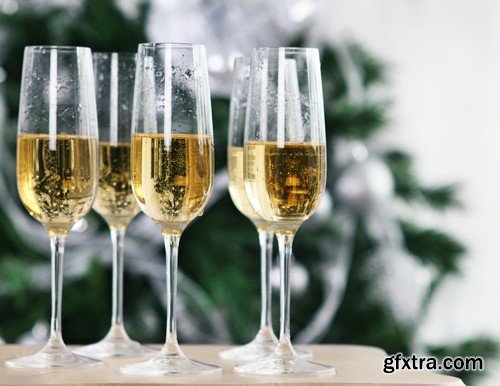 Stock Photos - Champagne 2, 25xJPG