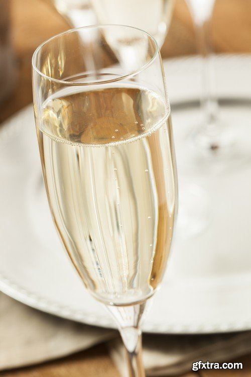 Stock Photos - Champagne 2, 25xJPG