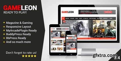 ThemeForest - Gameleon v3.3 - WordPress Magazine & Arcade Theme