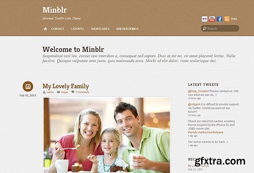 Themify - Minblr v1.5.4 - WordPress Theme