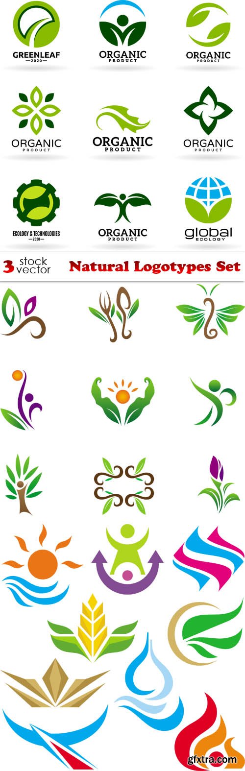 Vectors - Natural Logotypes Set