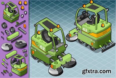 Isometric Vehicles 104xEPS