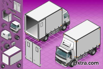 Isometric Vehicles 104xEPS