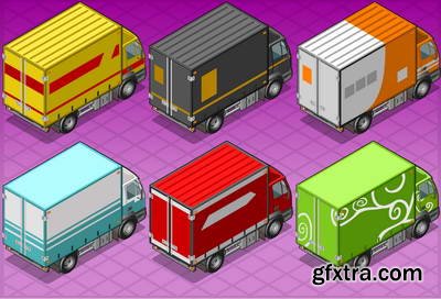 Isometric Vehicles 104xEPS