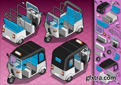 Isometric Vehicles 104xEPS