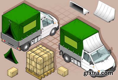 Isometric Vehicles 104xEPS