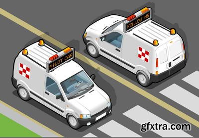 Isometric Vehicles 104xEPS