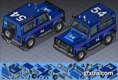 Isometric Vehicles 104xEPS