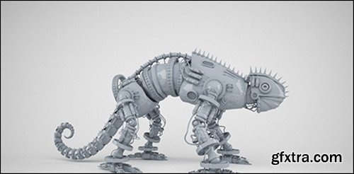 Mecha Lizard Model