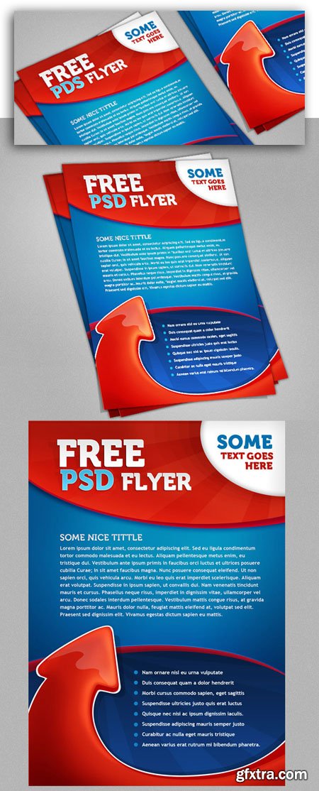 Layered PSD Flyer Template