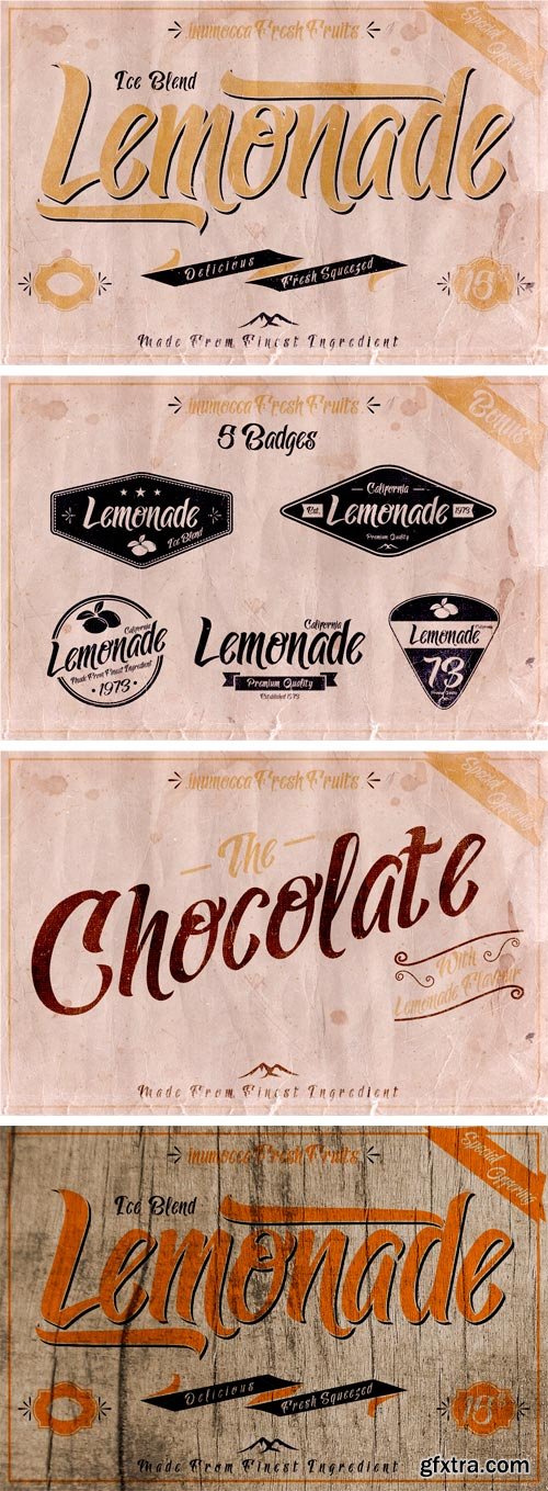 Lemonade Font for $15