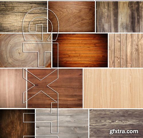 Stock Photos - Wood Textures 4, 25xJPG