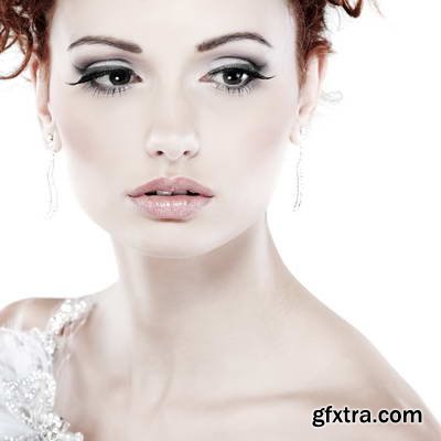 Glamour Red Hair Fashion Model 22xJPG