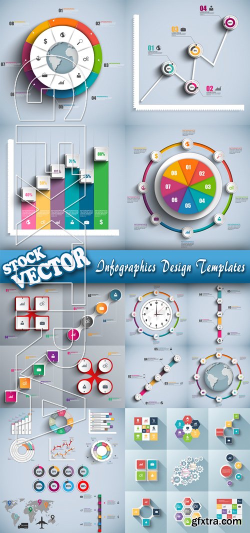 Stock Vector - Infographic Templates For Business#6