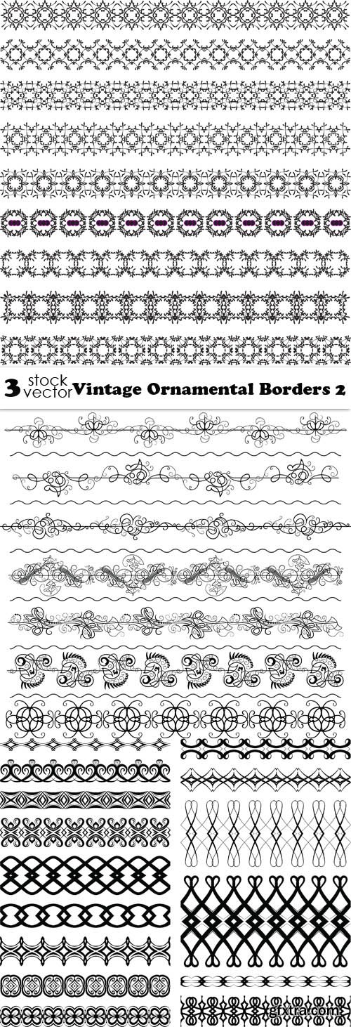 Vectors - Vintage Ornamental Borders 2