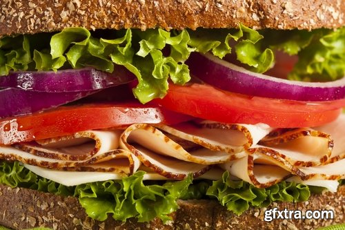 Collection of delicious sandwiches 25 UHQ Jpeg