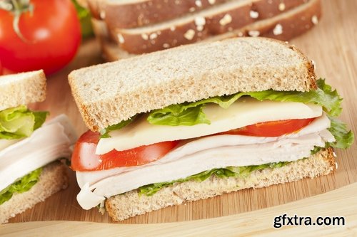 Collection of delicious sandwiches 25 UHQ Jpeg