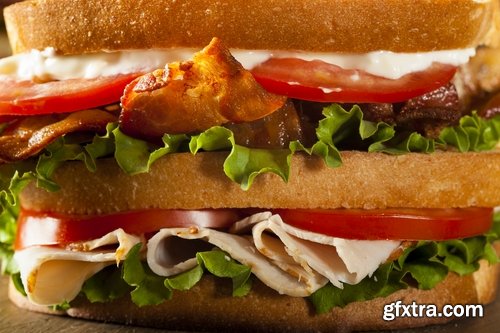 Collection of delicious sandwiches 25 UHQ Jpeg