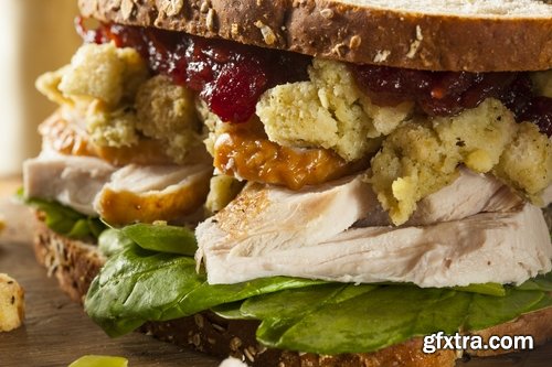 Collection of delicious sandwiches 25 UHQ Jpeg