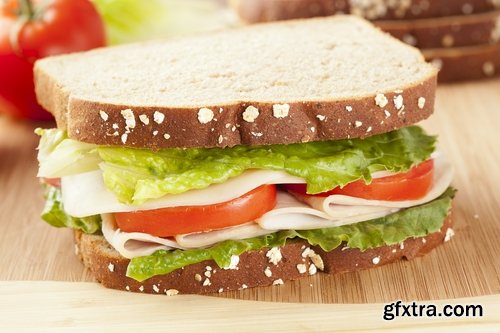 Collection of delicious sandwiches 25 UHQ Jpeg