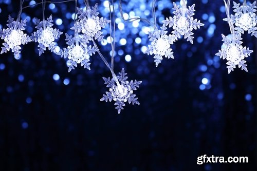 Collection of different New Year decorations #2-25 UHQ Jpeg