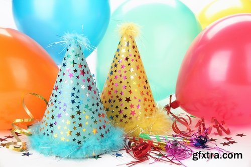 Collection of different New Year decorations #2-25 UHQ Jpeg