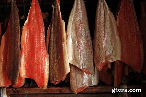 Collection of delicious smoked fish 25 UHQ Jpeg