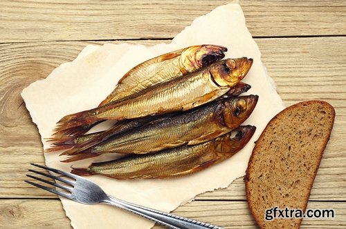 Collection of delicious smoked fish 25 UHQ Jpeg