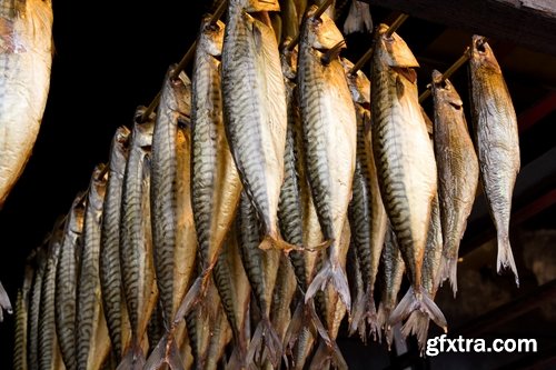 Collection of delicious smoked fish 25 UHQ Jpeg