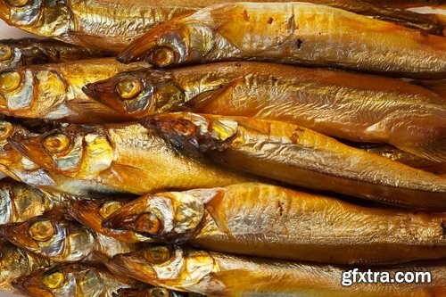 Collection of delicious smoked fish 25 UHQ Jpeg