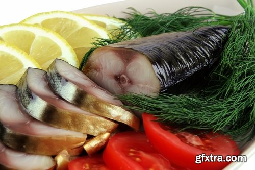 Collection of delicious smoked fish 25 UHQ Jpeg