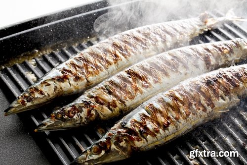 Collection of delicious smoked fish 25 UHQ Jpeg