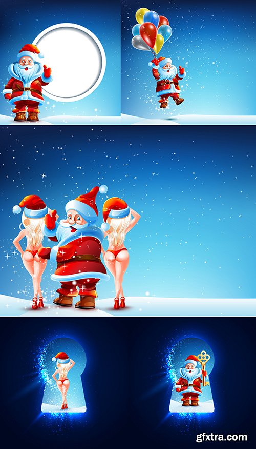 Santa Claus - Stock Vectors