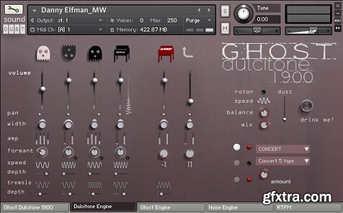 sound DUST Ghost Dulcitone 1900 KONTAKT-SYNTHiC4TE