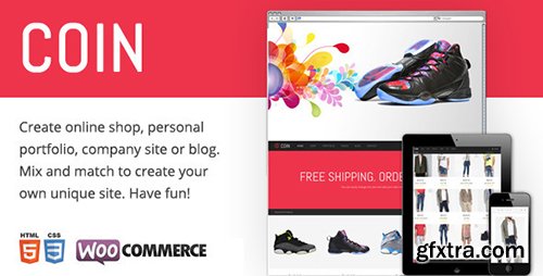 ThemeForest - Coin v1.1.1 - Responsive Multi-Purpose Theme