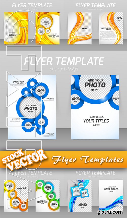 Stock Vector - Flyer Templates