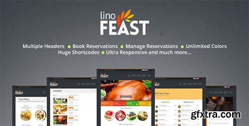 ThemeForest - LinoFeast v3.0 - Restaurant Responsive Wordpress Theme