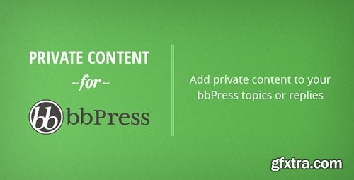 CodeCanyon - bbPress Private Content WordPress Plugin v1.0.2