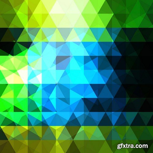 Stock Vectors - Abstract Geometric Backgrounds 2, 25xEPS