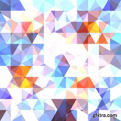 Stock Vectors - Abstract Geometric Backgrounds 2, 25xEPS