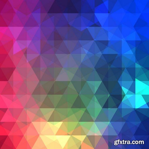 Stock Vectors - Abstract Geometric Backgrounds 2, 25xEPS