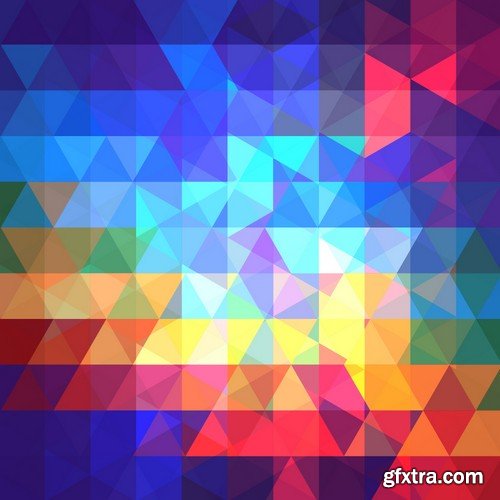 Stock Vectors - Abstract Geometric Backgrounds 2, 25xEPS