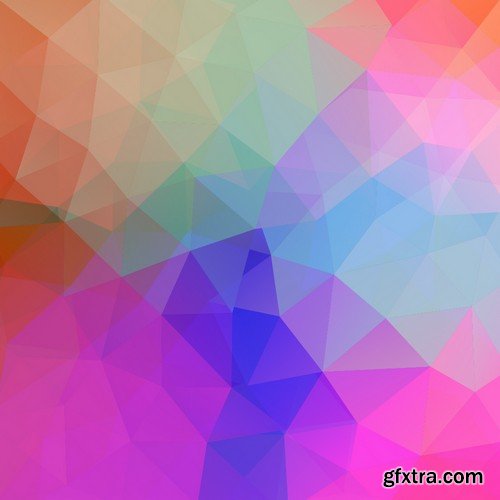 Stock Vectors - Abstract Geometric Backgrounds 2, 25xEPS