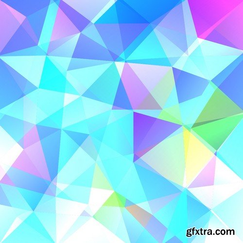 Stock Vectors - Abstract Geometric Backgrounds 2, 25xEPS